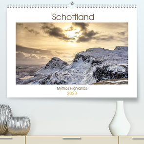 Schottland – Mythos Highlands (Premium, hochwertiger DIN A2 Wandkalender 2023, Kunstdruck in Hochglanz) von Akrema-Photography