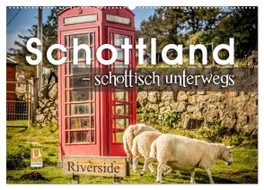 Schottland – schottisch unterwegs (Wandkalender 2024 DIN A2 quer), CALVENDO Monatskalender von Schöb,  Monika