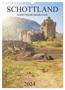 Schottland -Schottische Highlands (Wandkalender 2024 DIN A3 hoch), CALVENDO Monatskalender von pixs:sell,  pixs:sell