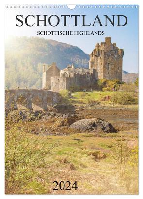 Schottland -Schottische Highlands (Wandkalender 2024 DIN A3 hoch), CALVENDO Monatskalender von pixs:sell,  pixs:sell