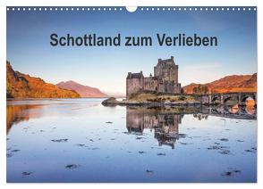 Schottland zum Verlieben (Wandkalender 2024 DIN A3 quer), CALVENDO Monatskalender von Berger,  Anne