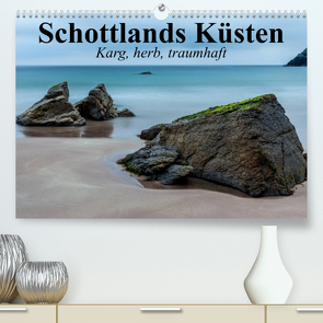 Schottlands Küsten. Karg, herb, traumhaft (Premium, hochwertiger DIN A2 Wandkalender 2023, Kunstdruck in Hochglanz) von Stanzer,  Elisabeth