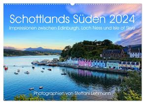 Schottlands Süden 2024. Impressionen zwischen Edinburgh, Loch Ness und Isle of Skye (Wandkalender 2024 DIN A2 quer), CALVENDO Monatskalender von Lehmann,  Steffani