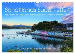 Schottlands Süden 2024. Impressionen zwischen Edinburgh, Loch Ness und Isle of Skye (Wandkalender 2024 DIN A3 quer), CALVENDO Monatskalender von Lehmann,  Steffani