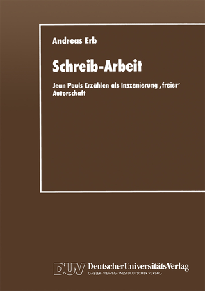 Schreib-Arbeit von Erb,  Andreas