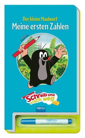 Trötsch Der kleine Maulwurf Schreib und wisch weg Zahlen von Miler,  Zdeněk