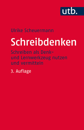 Schreibdenken von Scheuermann,  Ulrike