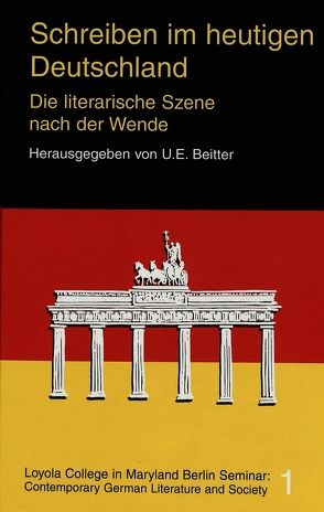 Schreiben im heutigen Deutschland von Beitter,  Ursula