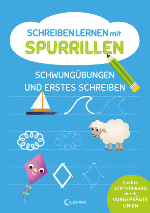 Schreiben lernen mit Spurrillen – Schwungübungen und erstes Schreiben von Eisendle,  Carmen