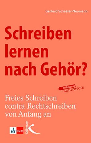 Schreiben lernen nach Gehör? von Scheerer-Neumann,  Gerheid