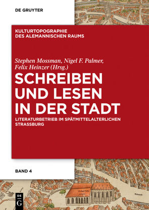 Schreiben und Lesen in der Stadt von Heinzer,  Felix, Mossman,  Stephen, Palmer,  Nigel F.