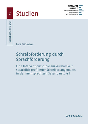 Schreibförderung durch Sprachförderung von Rüßmann,  Lars