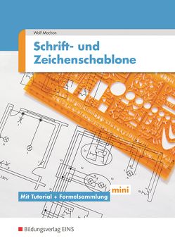 Schrift- und Zeichenschablone Elektrotechnik von Machon,  Wolf