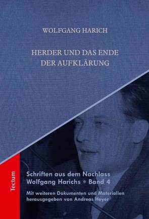 Herder und das Ende der Aufklärung von Harich,  Wolfgang, Heyer,  Andreas