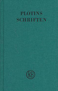 Schriften. Band II von Beutler,  Rudolf, Harder,  Richard, Plotin, Theiler,  Willy