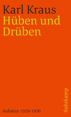 Schriften in den suhrkamp taschenbüchern. Zweite Abteilung. Acht Bände von Kraus,  Karl, Wagenknecht,  Christian