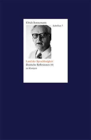 Schriften / Land der Sprachlosigkeit. Schriften 7 von Fiebig,  Paul, Forssman,  Friedrich, Sonnemann,  Ulrich