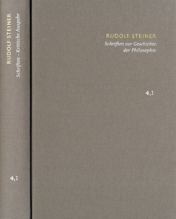 Schriften zur Geschichte der Philosophie.Welt- und Lebensanschauungen im neunzehnten Jahrhundert / Die Rätsel der Philosophie von Clement,  Christian, Förster,  Eckart, Steiner,  Rudolf