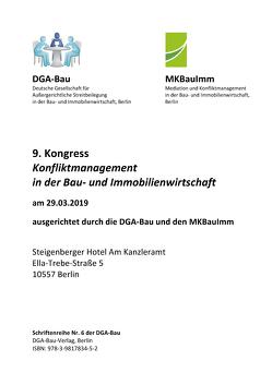 Schriftenreihe der DGA-Bau Nr. 6 von Diederichs,  Claus Jürgen, Jost,  Andrea, Lapp,  Thomas, Lauenroth,  Martina, Lentzler,  Manfred, Miedl,  Birgit, Münch,  Ursula, Peine,  Michael, Sundermeier,  Matthias, Ziegler,  Frank