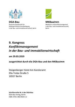 Schriftenreihe der DGA-Bau Nr. 6 von Diederichs,  Claus Jürgen, Jost,  Andrea, Lapp,  Thomas, Lauenroth,  Martina, Lentzler,  Manfred, Miedl,  Birgit, Münch,  Ursula, Peine,  Michael, Sundermeier,  Matthias, Ziegler,  Frank