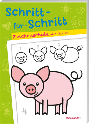 Schritt-für-Schritt. Zeichenschule ab 4 Jahren von Pautner,  Norbert