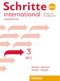 Schritte international Neu 3 von Amezcua Ledo,  Silvia, Caesar,  Sophie, Hueber Verlag GmbH & Co. KG, Pascual Aubá,  Inmaculada