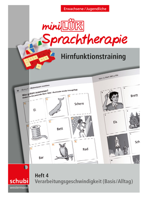 miniLÜK-Sprachtherapie – Hirnfunktionstraining von Steiner, Zöllner