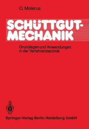 Schüttgutmechanik von Molerus,  Otto