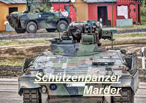 Schützenpanzer Marder (Wandkalender 2021 DIN A2 quer) von Hoschie-Media