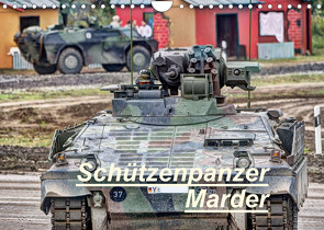 Schützenpanzer Marder (Wandkalender 2023 DIN A4 quer) von Hoschie-Media