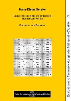 Schülerfehler bei schriftlichen Rechenverfahren von Gerster,  Hans-Dieter