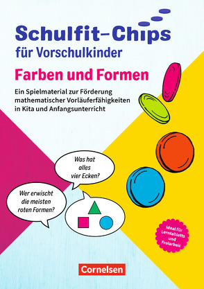 Schulfit-Chips für Vorschulkinder / Formen und Farben