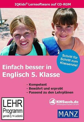 Schullizenz – Einfach besser in Englisch 5. Klasse – Windows 10 / 8 / 7 / Vista / XP von Dieter Ballin, Johnson,  Ute