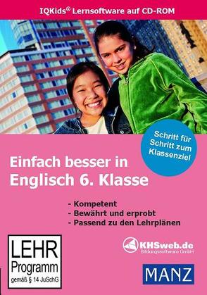 Schullizenz – Einfach besser in Englisch 6. Klasse – Windows 10 / 8 / 7 / Vista / XP von Dieter Ballin, Kutscher,  Tamara