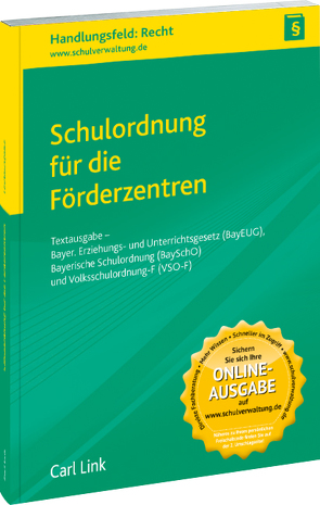 Schulordnung für die Förderzentren