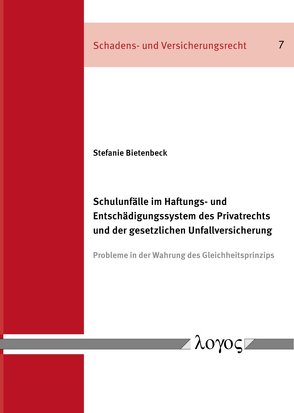 Schulunfälle im Haftungs- und Entschädigungssystem des Privatrechts und der gesetzlichen Unfallversicherung von Bietenbeck,  Stefanie