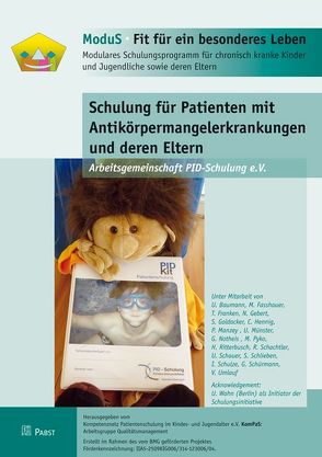 Schulung für Patienten mit Antikörpermangelerkrankungen und deren Eltern