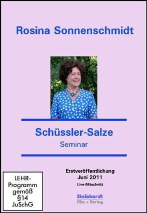 Schüssler-Salze von Sonnenschmidt,  Rosina