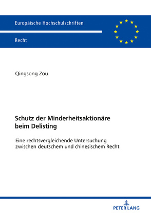 Schutz der Minderheitsaktionäre beim Delisting von Qingsong,  Zou