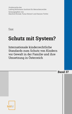 Schutz mit System? von Sax,  Helmut