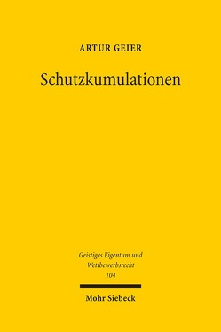 Schutzkumulationen von Geier,  Artur