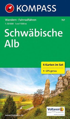 KOMPASS Wanderkarte Schwäbische Alb von KOMPASS-Karten GmbH