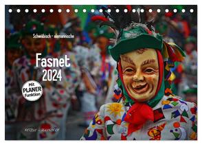 Schwäbisch alemannische Fasnet (Tischkalender 2024 DIN A5 quer), CALVENDO Monatskalender von Hoch,  Horst