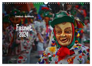 Schwäbisch alemannische Fasnet (Wandkalender 2024 DIN A3 quer), CALVENDO Monatskalender von Hoch,  Horst