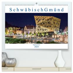 Schwäbisch Gmünd – Impressionen (hochwertiger Premium Wandkalender 2024 DIN A2 quer), Kunstdruck in Hochglanz von Eugster,  Armin