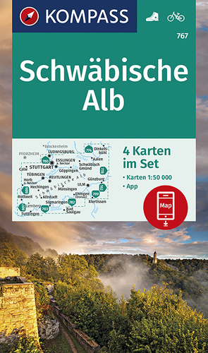 KOMPASS Wanderkarte Schwäbische Alb von KOMPASS-Karten GmbH