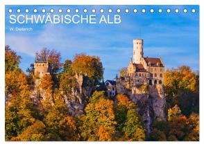 SCHWÄBISCHE ALB W.Dieterich (Tischkalender 2024 DIN A5 quer), CALVENDO Monatskalender von Dieterich,  Werner