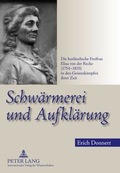 Schwärmerei und Aufklärung von Donnert,  Erich