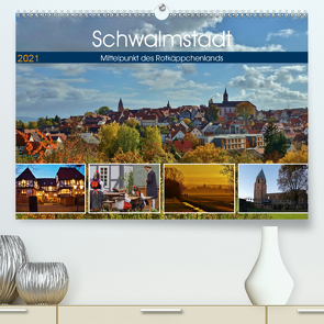 Schwalmstadt – Mittelpunkt des Rotkäppchenlands (Premium, hochwertiger DIN A2 Wandkalender 2021, Kunstdruck in Hochglanz) von Klapp,  Lutz