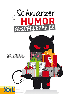 Schwarzer Humor – Geschenkpapier